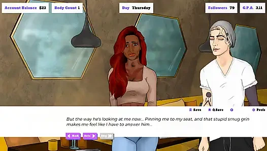 College сRaze: Hot Desi Girl Savita On Lunch With Her Friend Ep.9