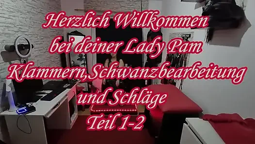 Зажимы, обработки члена и отсосов, часть 1-2.
