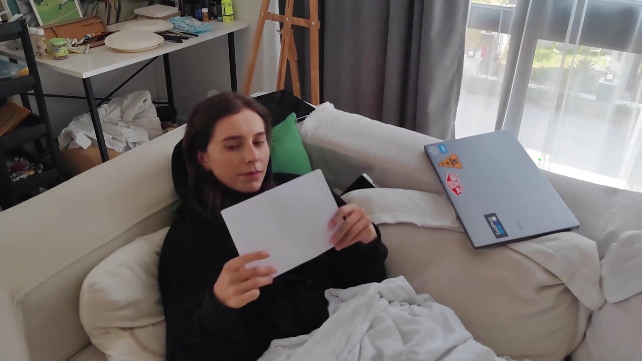 Her Stepfather Punished Her by Fucking Her in All Holes Because She Was Expelled From the University.
