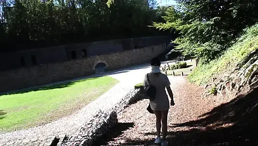 I in a cemetery