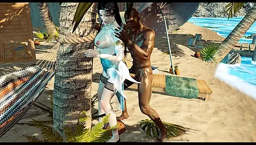 Mükemmele kavisli- 3 boyutlu animasyon hentai
