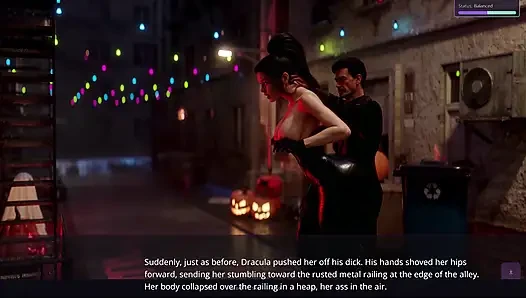 Doyumsuz karım Sofia'nın karanlık fantezileri (dracula'yla sikişiyor) bölüm 2