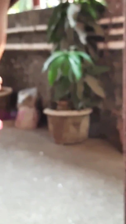 Emotional moment from "Makan Malkin ko Chodna Para - Indian Bhabi in Red Saree - Homemade Hindi Sex Story"