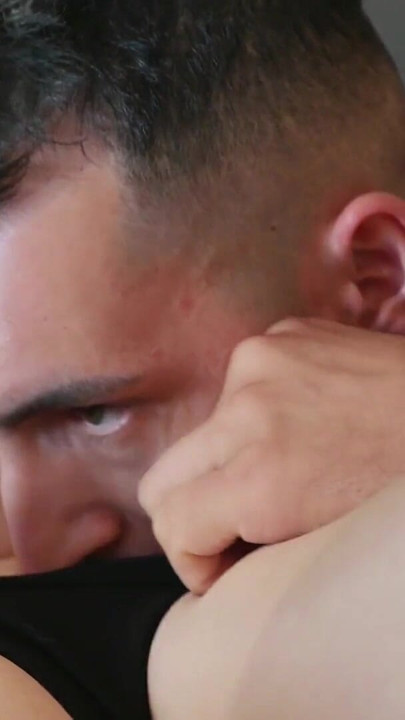 Tattooed fitness guy turns me on and I let him fuck my tight pussy and white ass - Luchiibb | Clip 1