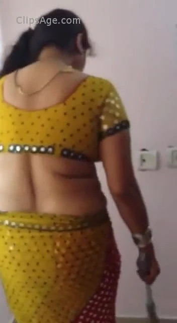 Sexy Aunty teasing as a dirty maid