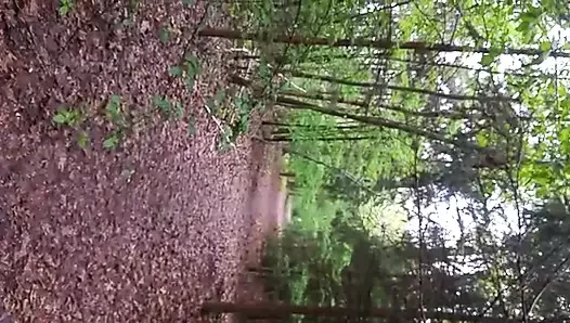 Austrian porn video – outdoor cum