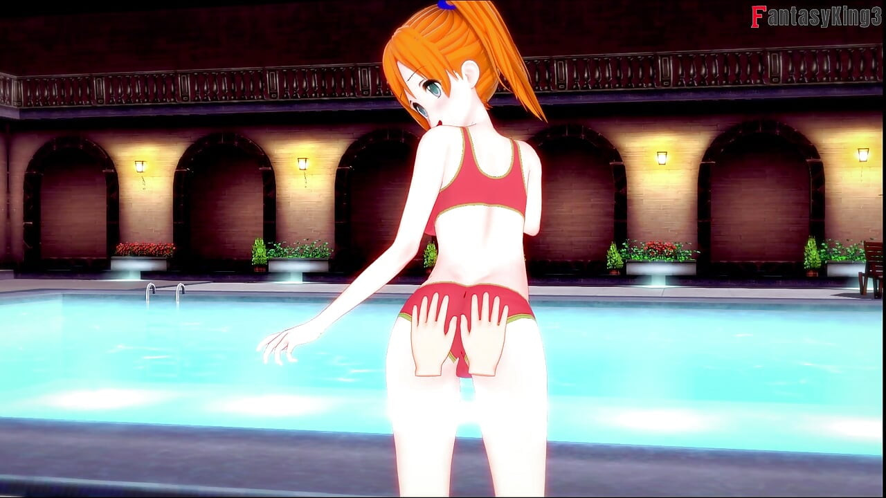 Misty bikini blowjob - Poketmonster