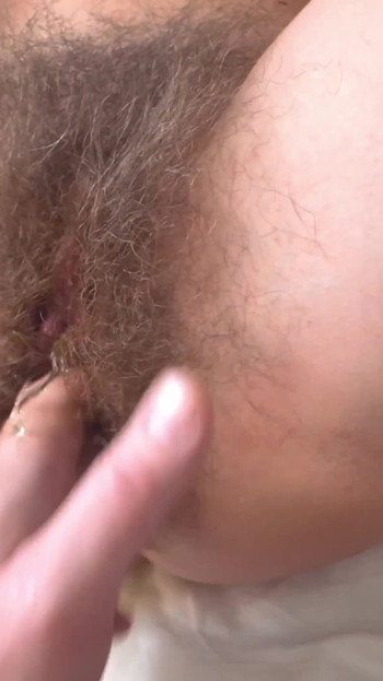 Epic moment from "Slim mature MILF Hairy Sara fuck & squirt"