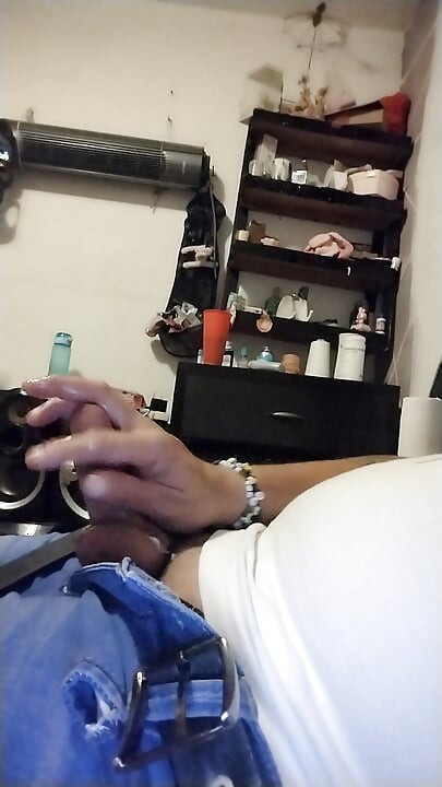 Using toy on my dick