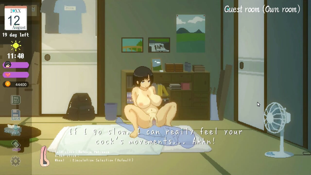 Hentai Game - Busty Woman's Intense Summer Sex in the Countryside
