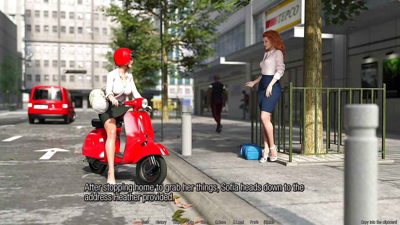 Cheating Sofia and Secret Affairs - Day 10: Corruption Lvl 5 - Public Thrill: Lesbian Play at Gym, Blowing Liam in Restaurant