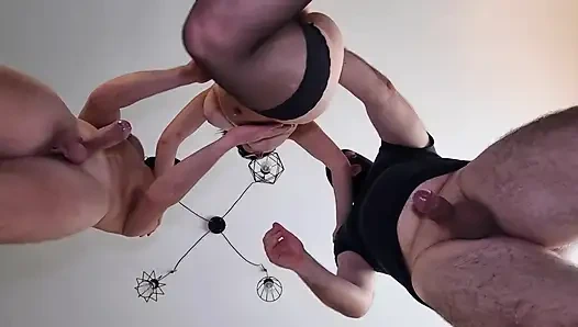 Wife Trying Double Penetration For The First Time. Blowjob For Guest. Ep. 21803