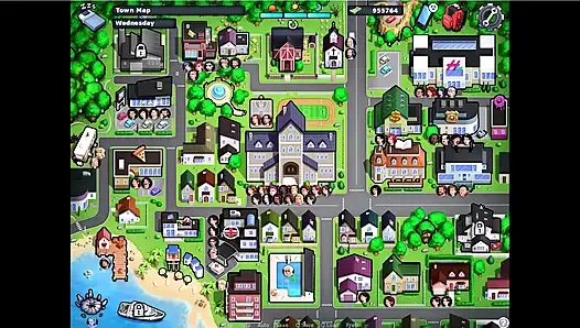 SummerTime Saga - Жозефина за прилавок сделал Йоханнесу минет... Johannes трахнул Tina