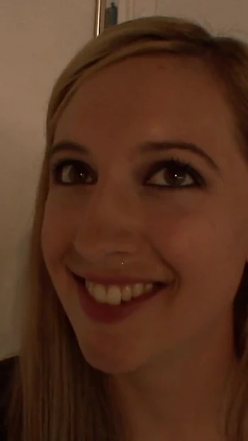 Key moment from "Cute couple kiss passionately before sexy cutie sucks his dick"