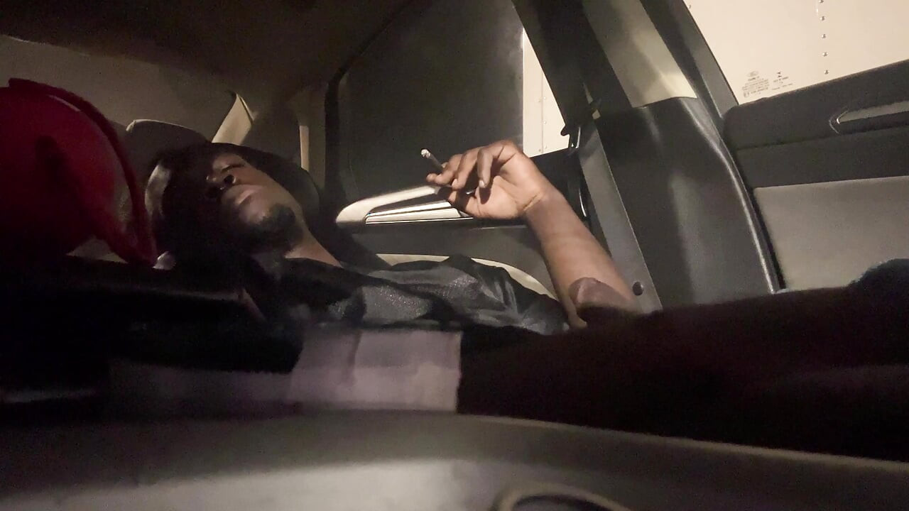 Smoking While I Jerk My Dick To The Music