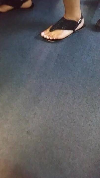 Some lady pretty feet
