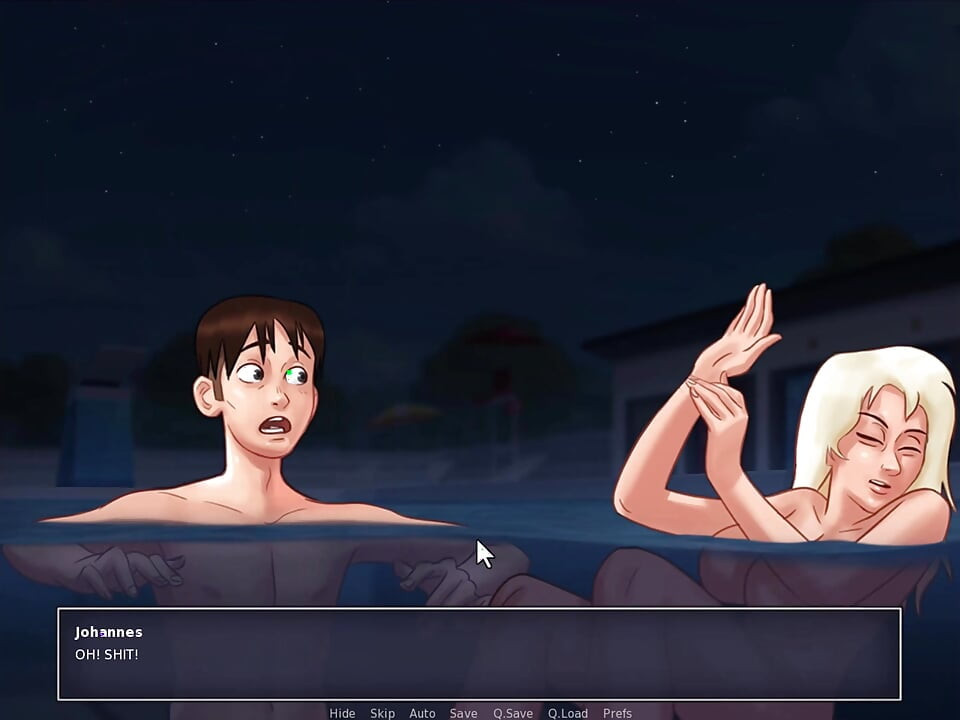 Summertime Saga - Debbie gave me a handjob