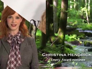 Christina Hendricks - provocare cu masturbare