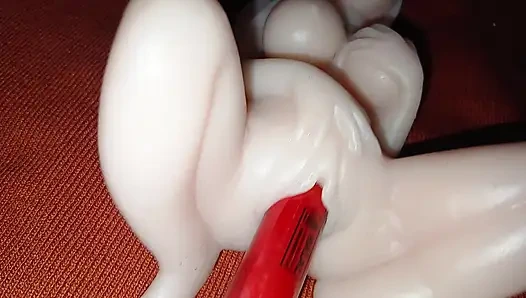 Realistisches sexspielzeug pOV 4k - lebensnahe silikonpuppen-solo-szene