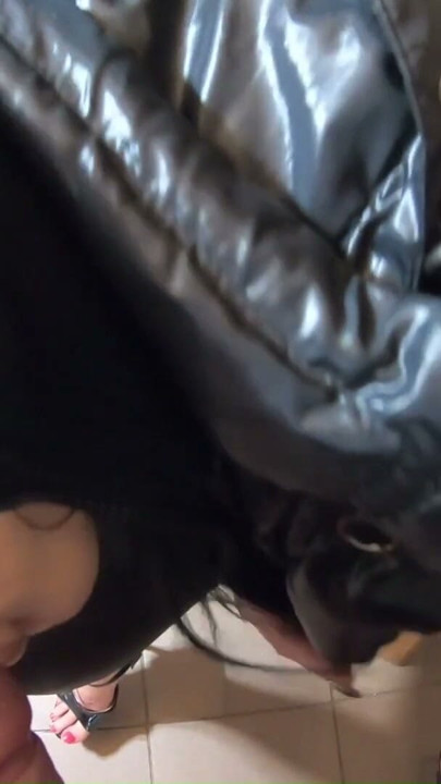 Tight Leather Pants & Shiny Downjacket JOI – Smoking, Teasing & Cum on My Puffy Coat | Clip 1