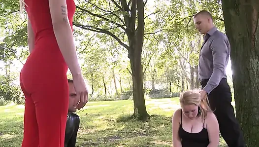A walk with the slaves