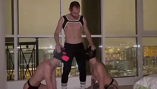 Passive Boy Fucked by 2 Cocks at Once