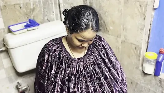 Padosi Ne Padosan Ko Badezimmer Mein Non-stop Harter Fick Kiya