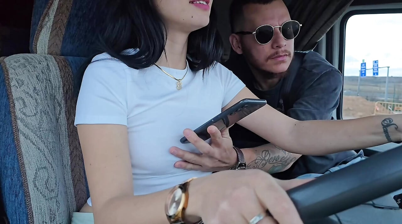 I picked up an UBER Client without a bra