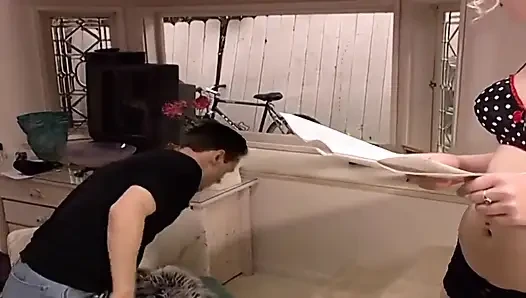 Horny 20-year-old Seduces Her Stepbrother in a Taboo Fuck
