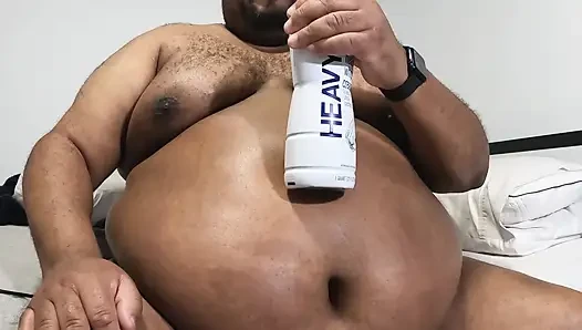 Başka bir ağır krem boşalması ve şişirme