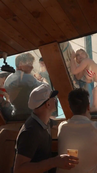 VIP4K. Will this blonde with big boobs cheat on her boyfriend for money? | Clip 2