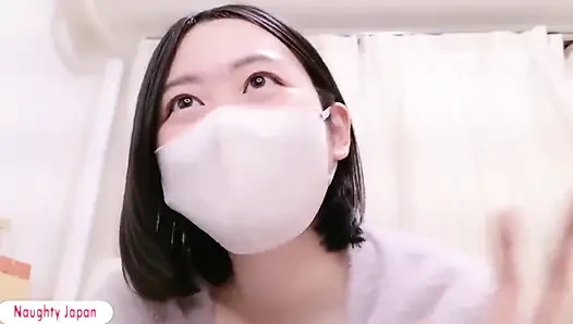 Pale Cute Woman with Natural Charm, Playful Curiosity Captured in Intimate Self-focused Moment 2nd