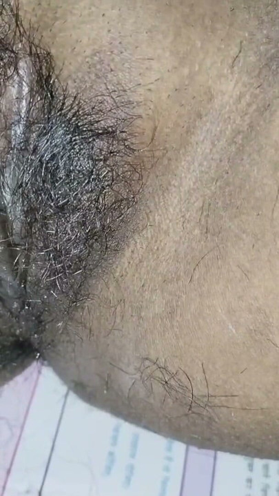 Sister-in-law did a cool cleaning by making her pussy hair | Clip 3