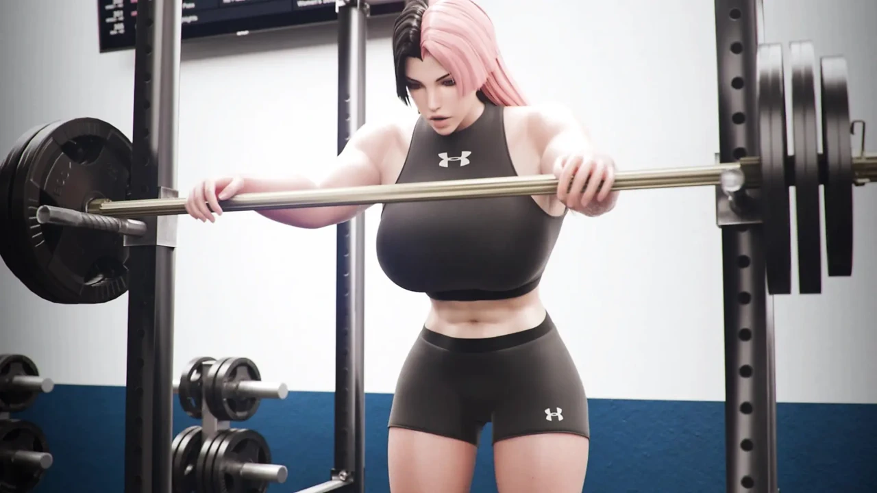 Massive Riding with Big Ass Milf in the Gym (3D Sexgame) HQ