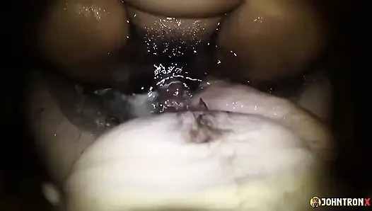 Johntronx - Naughty Fun with a Curvy Asian Girl in a Bathtub