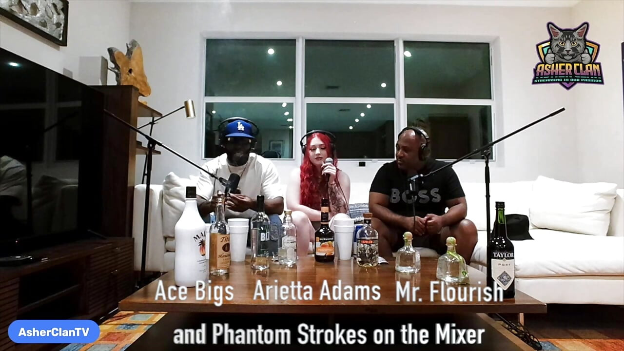 Adult Star Podcast com Arietta Adams apresentado por Mrflourish e Ace Bigs