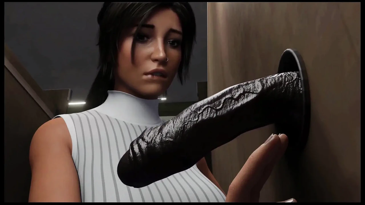 克罗夫特冒险游戏 色情恶搞第6集 棕发女孩被一根大黑鸡巴狠狠脸部!