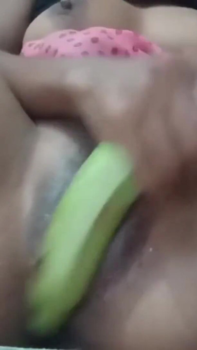 Destroy my pussy with Big size Banana Assamese girl Naina | Clip 2