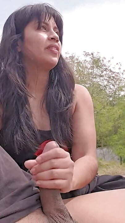 Outdoor amateur with real Mexican