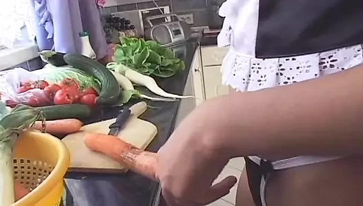 Massive cumshot in mouth after hard anal sex with stunning doll