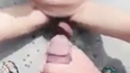 Guy cums on Breasts