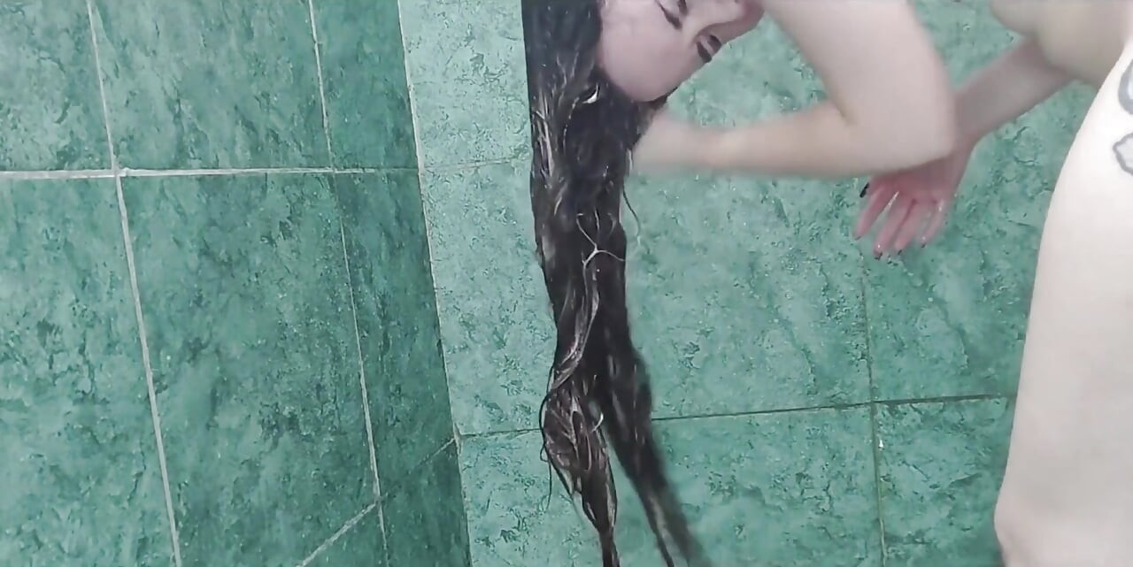 Washing, Drying and Brushing My Hair