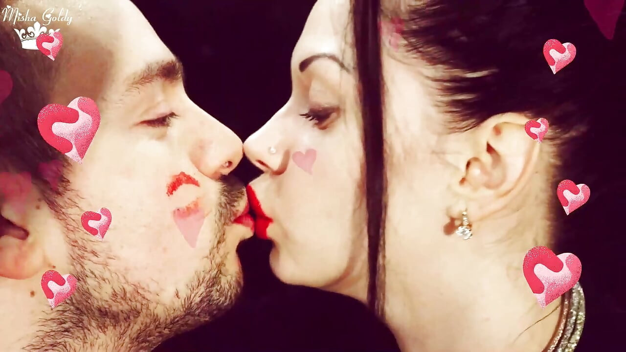 Valentines face and body kissing compilation!