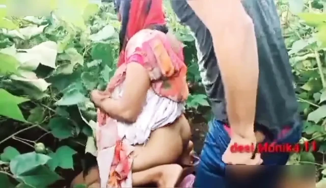 Bhabhi KO khet me choda