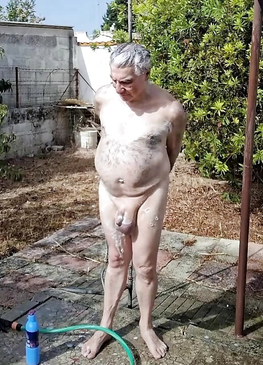 in the shower