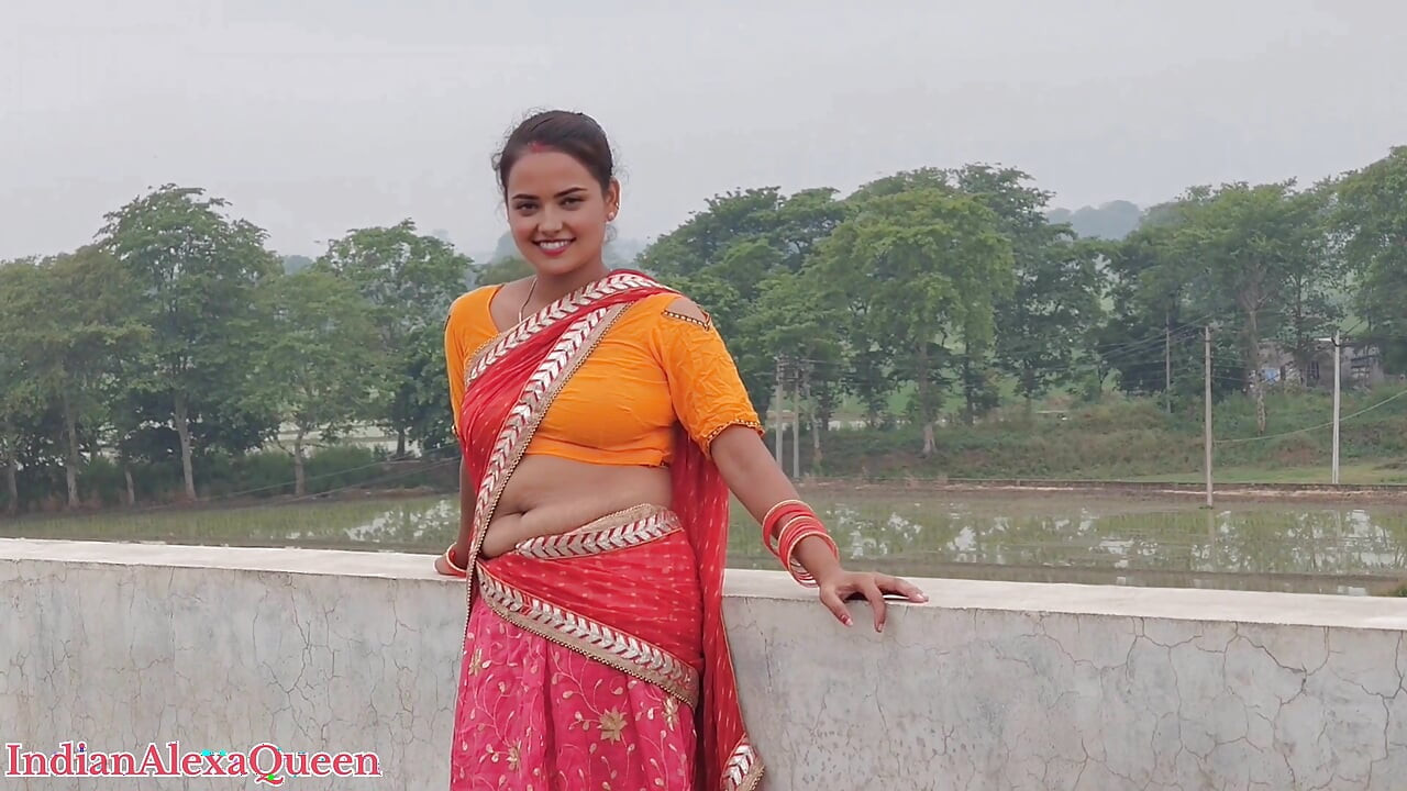Desi village beautiful Bhabhi first time Anal Sex by Brother-in-law outdoor sex enjoy in Hindi Dirty talk IndianAlexaQueen