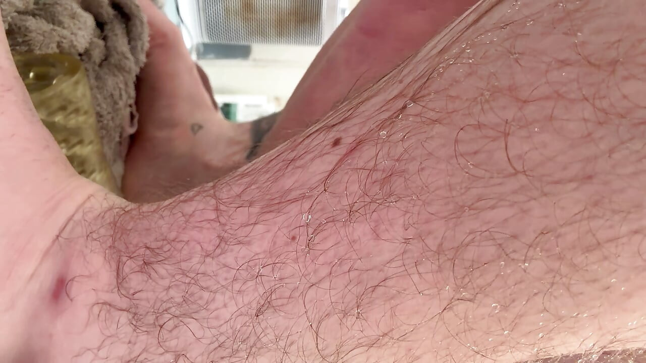 Teasing my big cock