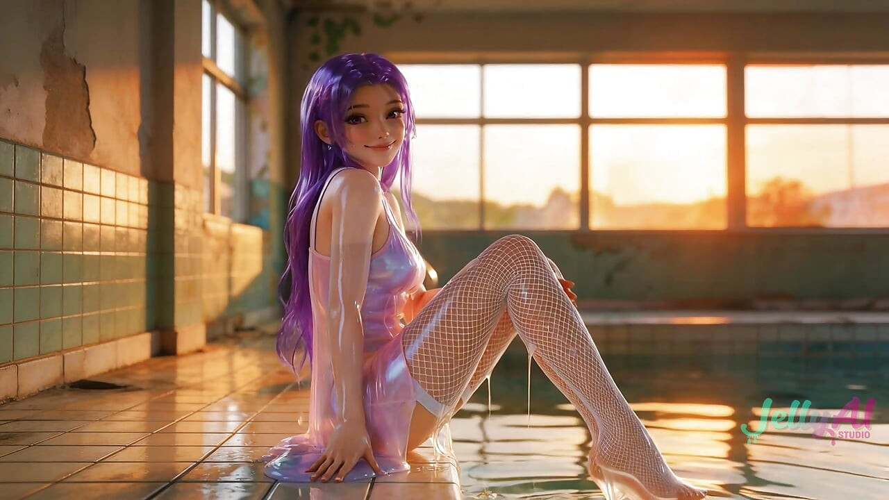 Jelly Girl Rides You Slow & Deep – Dripping Wet