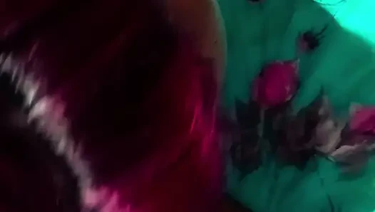 I Enter My Room and I Find My Stepmother-in-law Lying Down and I Had to Give Her Cock