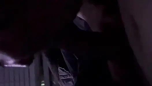 Kitten mengisap kontol